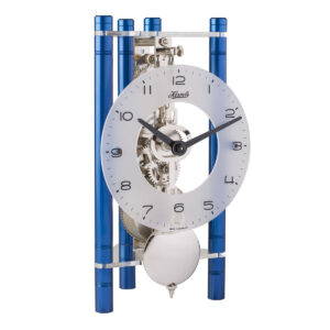 Designer Mechanical Table Clock | Blue