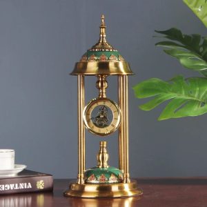 European Design Mechanical Table Clcok for Home Decor