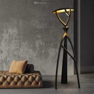 European Style Modern Vertical Floor Lamp for Home and Outdoor Decor