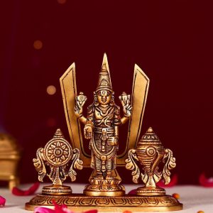 Tirupati Balaji Brass Statue